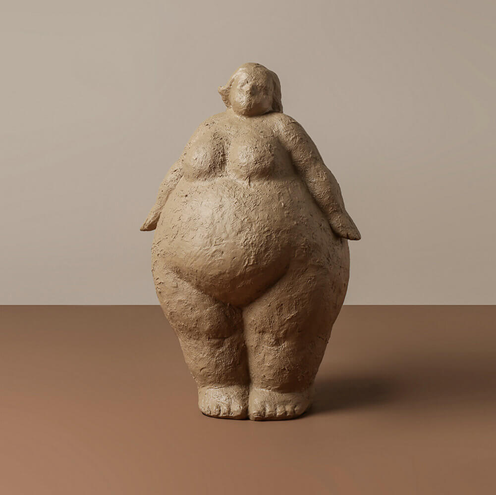 Shapely Woman Statue 